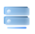 A graphic icon of a server, representing cloud-based hosting services for building automation systems.